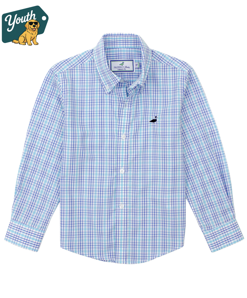 Properly Tied - Youth Seasonal Sportshirt LS