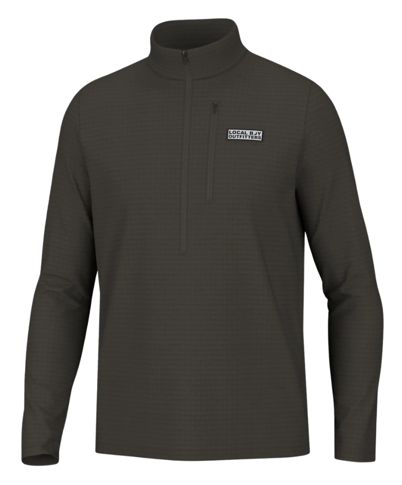 Local Boy - Waffle Half Zip
