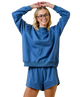 Molly Mock Neck Terry Sweatshirt