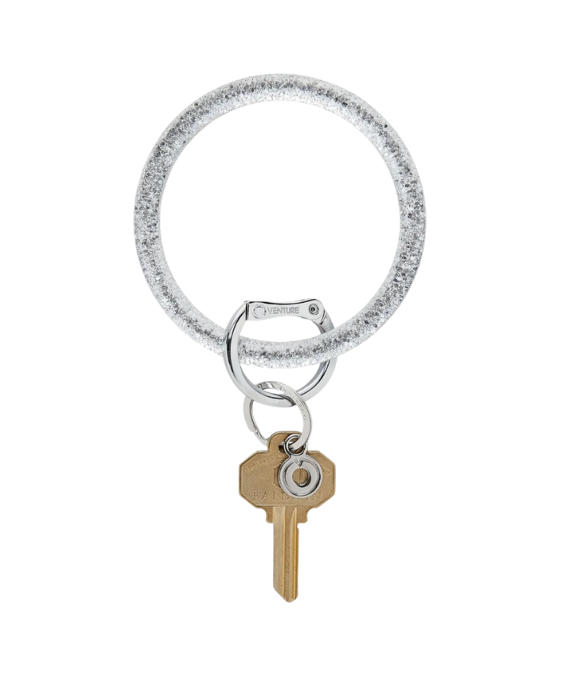 Resin Big O Key Ring