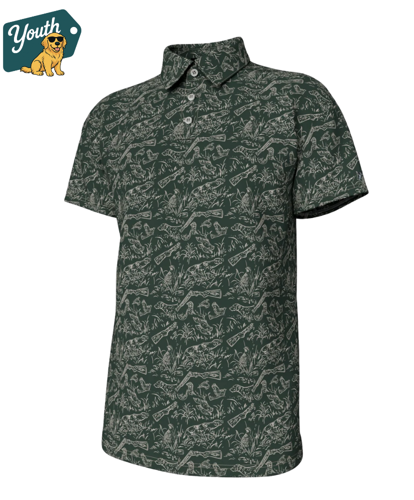 Southern Point - Youth Pointer Pattern Polo