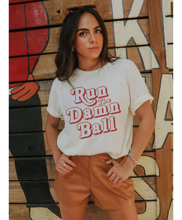 Run the Damn Ball T-shirt