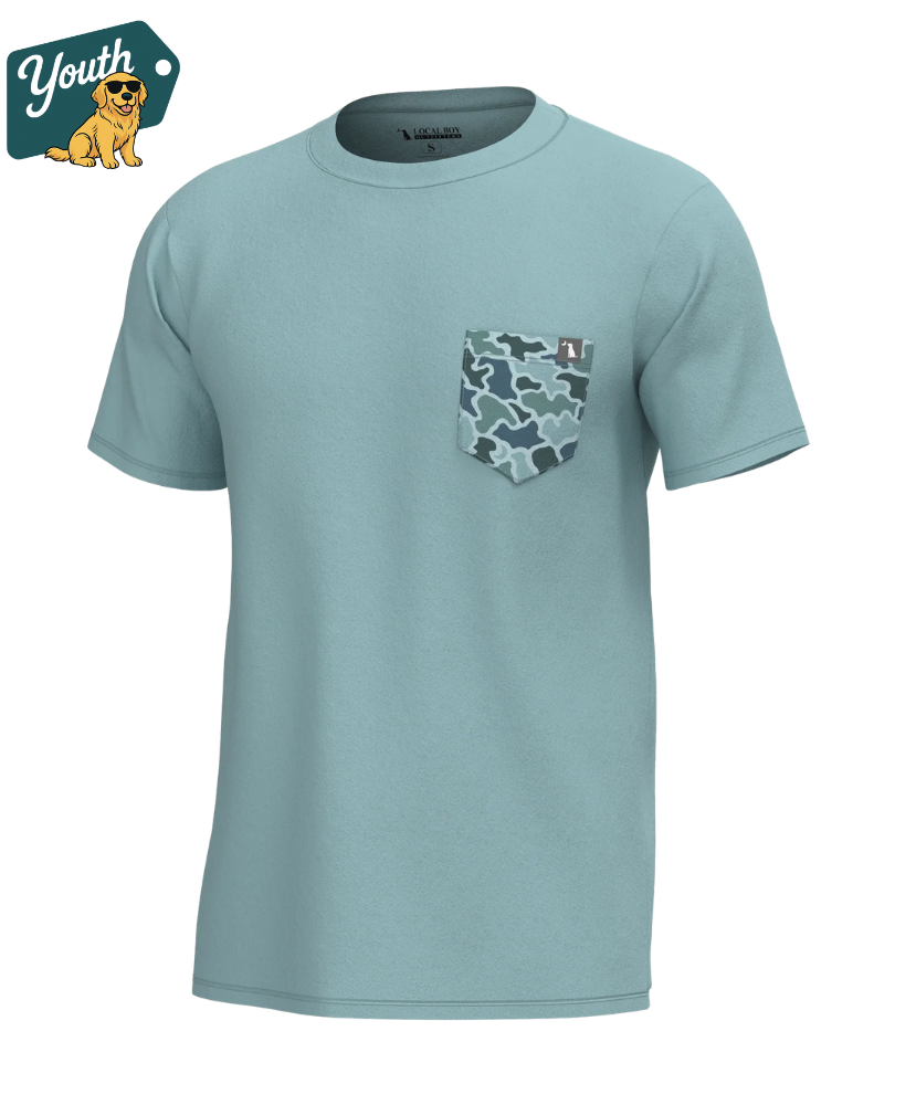 Local Boy - Youth Heather Blend Crew Tee