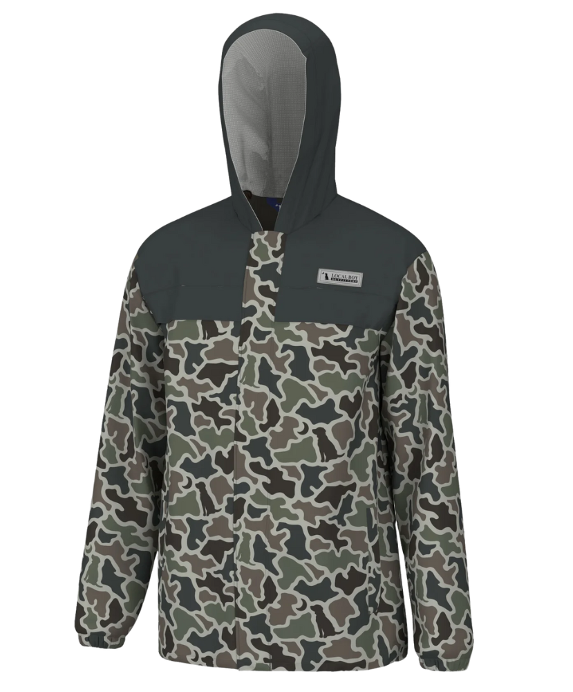 Local Boy - Two Toned Rain Jacket