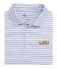 Onward Reserve - Wedge Stripe LSU Performance Polo