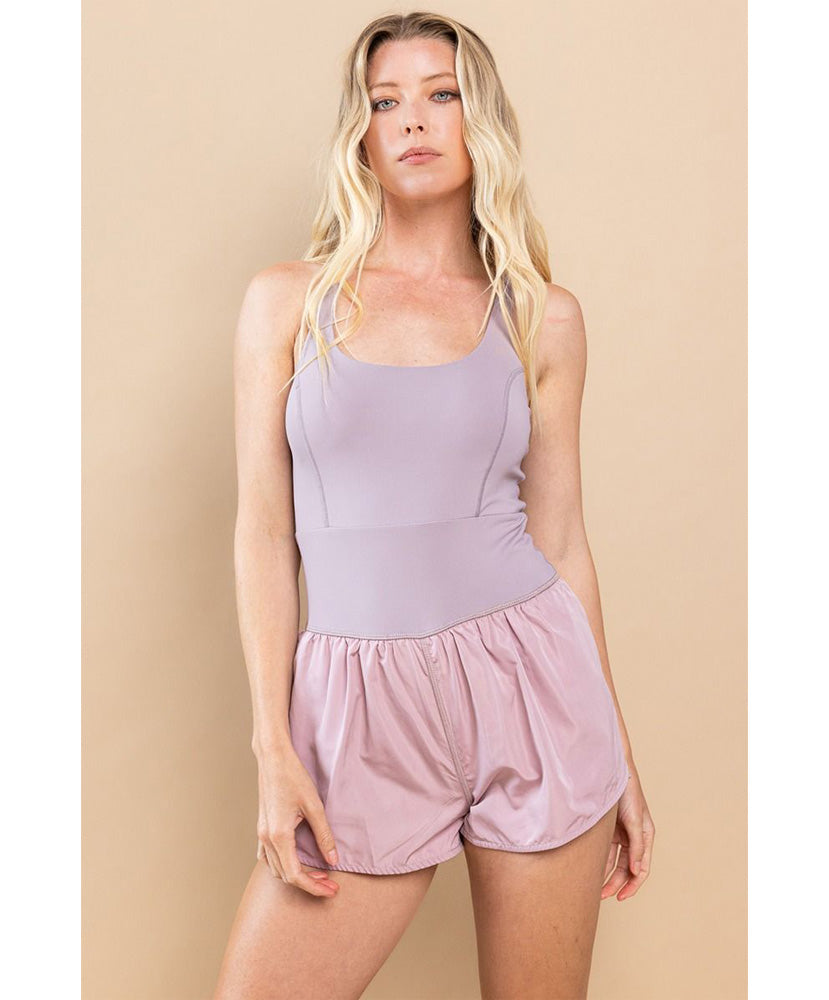 Running On Coffee Active Romper
