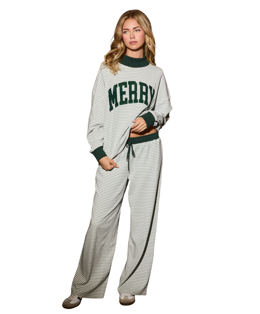 Merry Stripe Lounge Pants