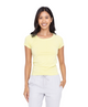 Sadie Seamless Perforated Tee