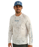 Huk - Men's Airweight Crew KC Printed Crew