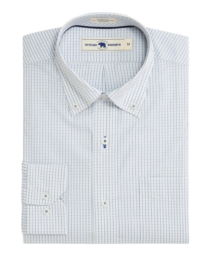Onward Reserve - Tattersall Classic Fit Quad Woven