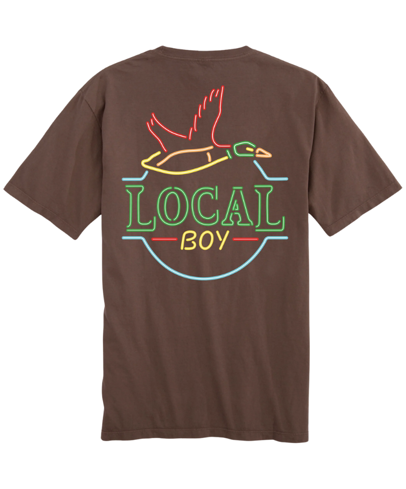 Local Boy - Neon Duck Latte Tee