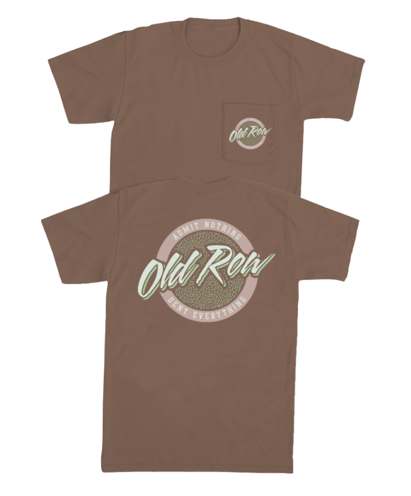 Old Row - Circle Logo Pocket Tee