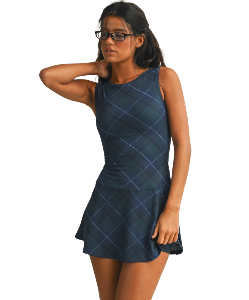 Penny Plaid Mini Dress