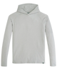 Light gray hoodie on a white background