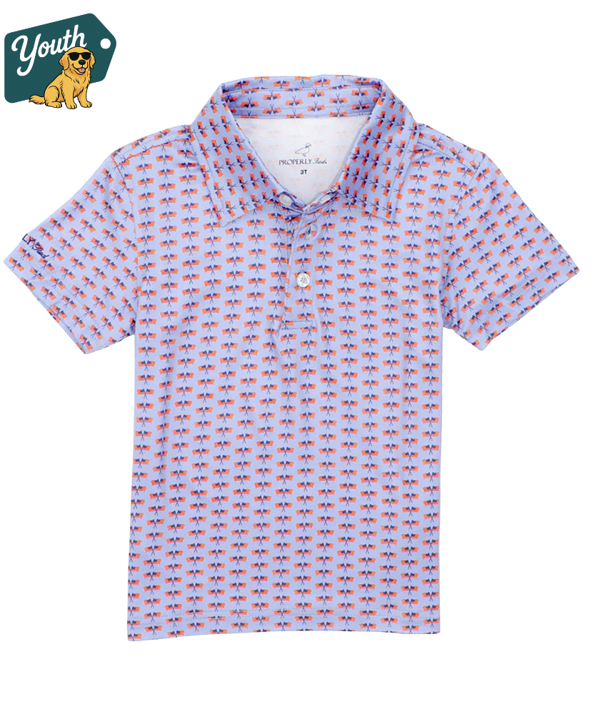 Properly Tied - Youth Inlet Polo