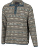 Local Boy - Fish Aztec Printed Quarter Snap