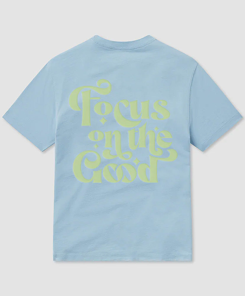 Southern Shirt Co - Think Positive Puff Print Tee