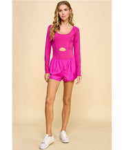 Off Day LS Athletic Romper