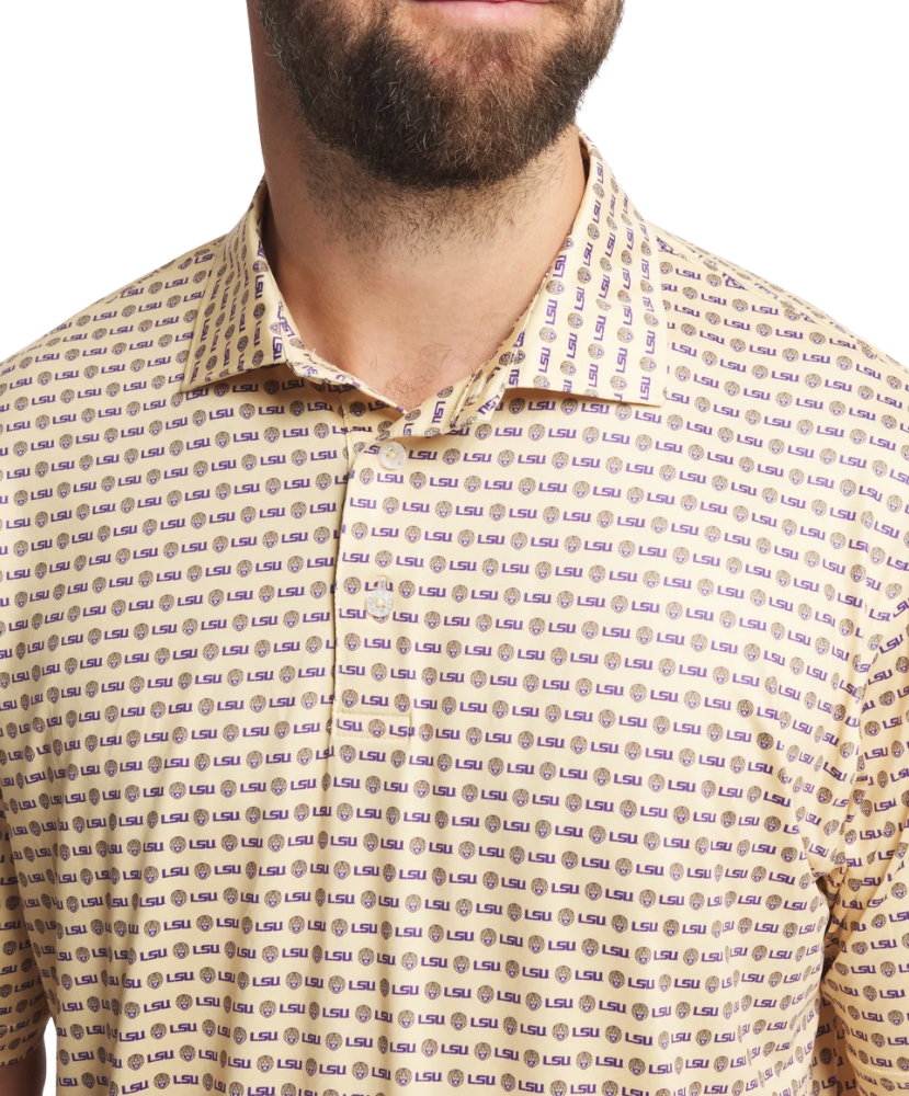 Southern Marsh - Collegiate Performance Polo - LSU
