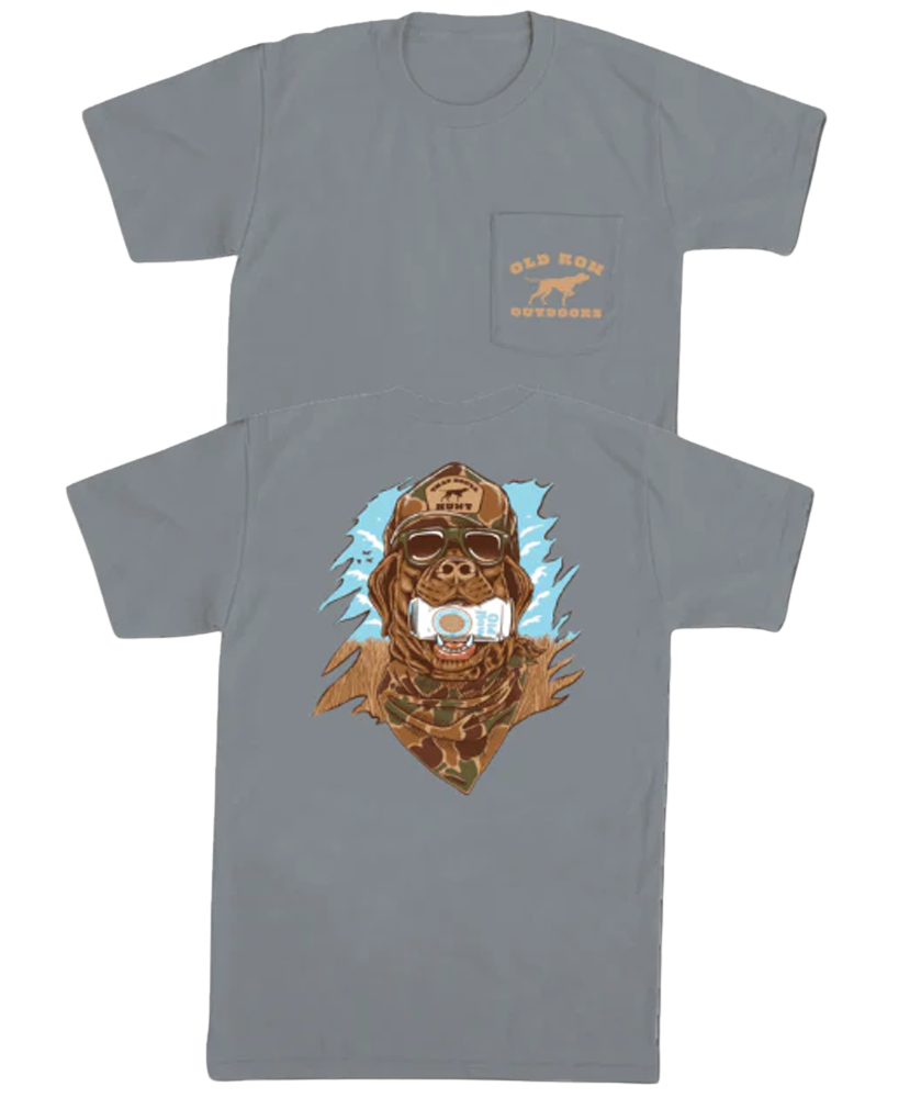 Old Row - GBC Retro Can Camo Pocket Tee