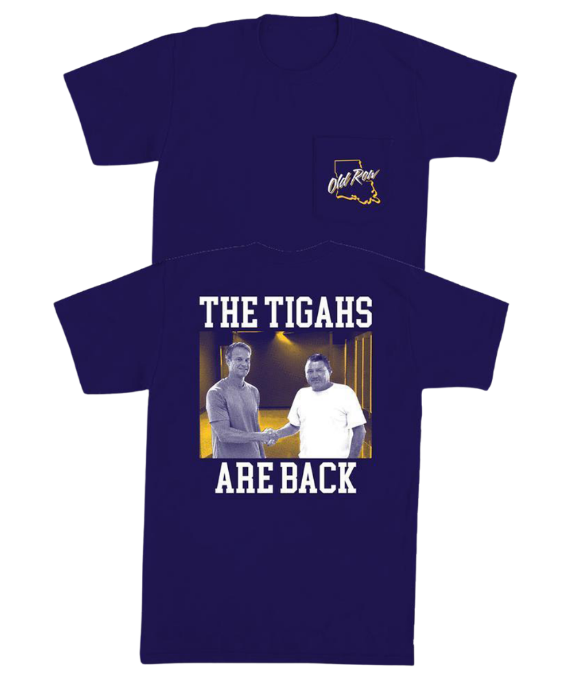 Old Row - The Tigahs Are Back Pocket Tee