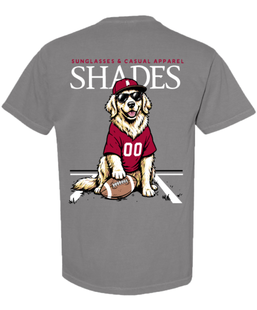 Shades - Alabama Pigskin Pup Tee