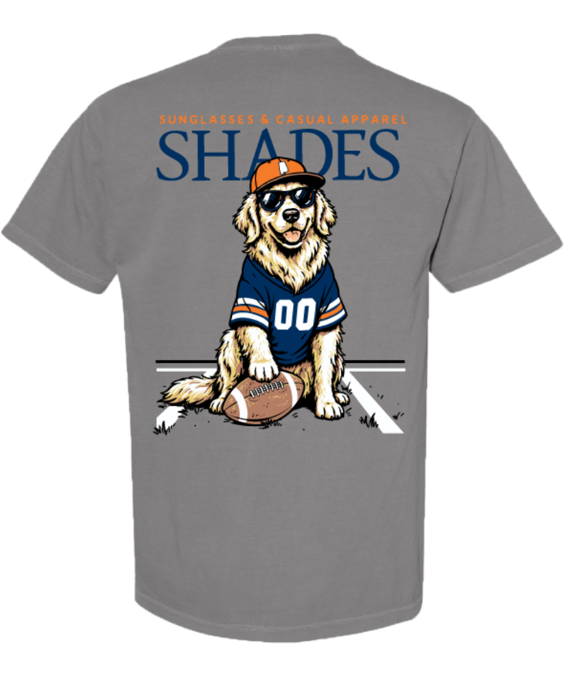 Shades - Auburn Pigskin Pup Tee