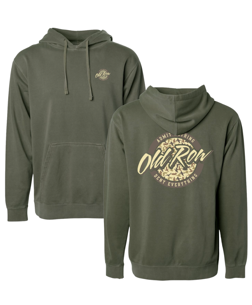 Old Row - Duck Camo Circle Logo Hoodie