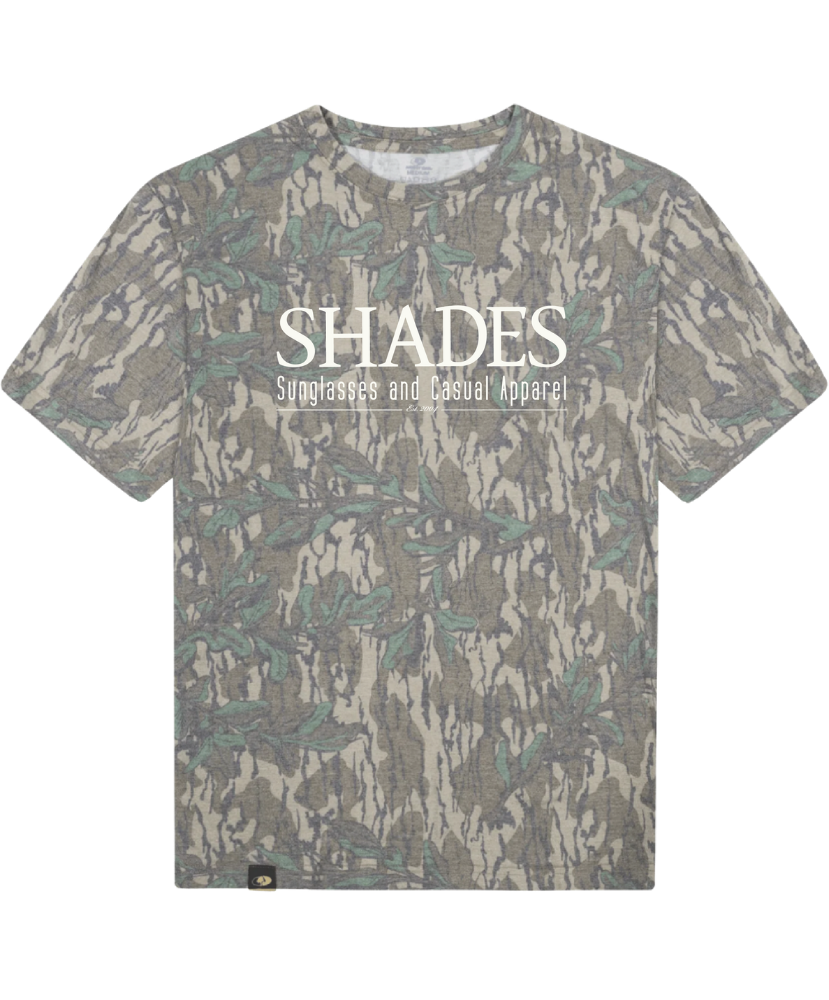 SHADES - Mossy Oak Logo Tee