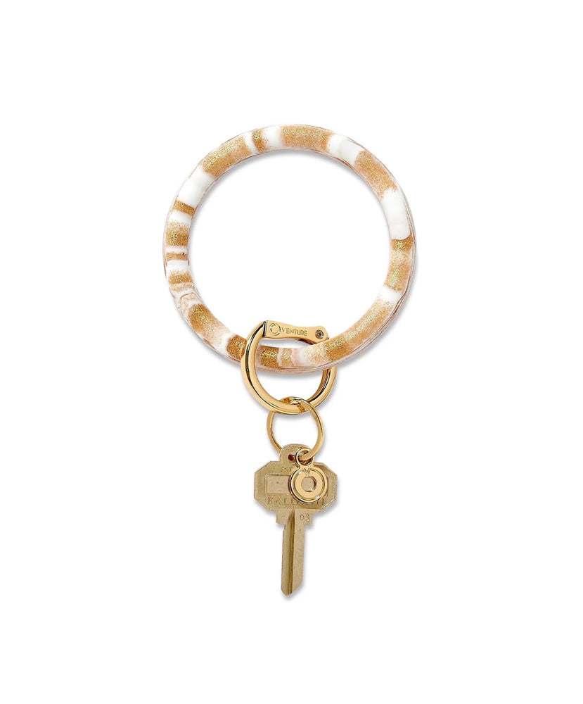 Silicone Big O Key Ring