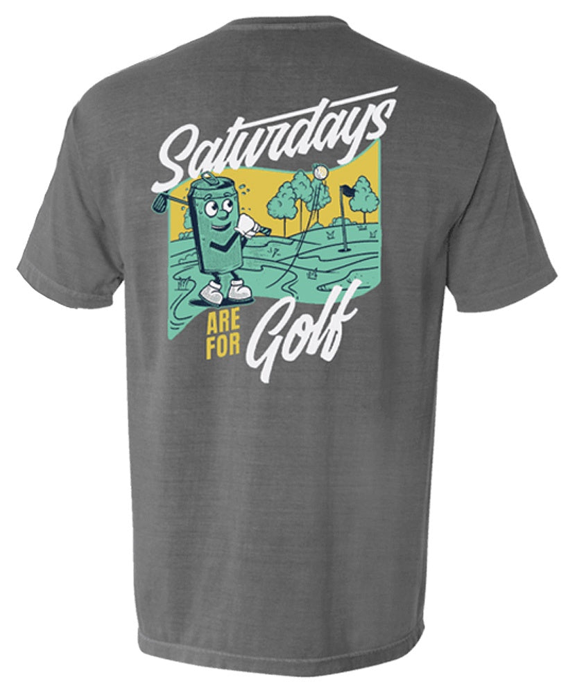 Barstool Sports - Saturdays Are Fore Golf Pocket Tee