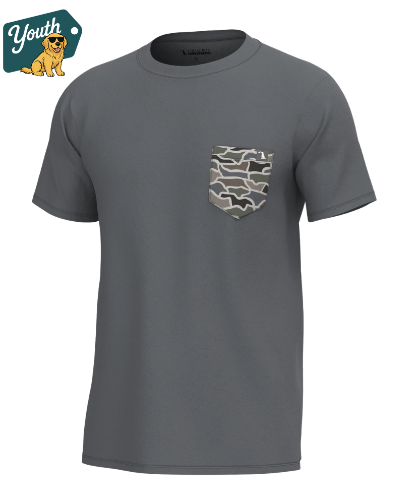 Local Boy - Youth Heather Blend Crew Tee