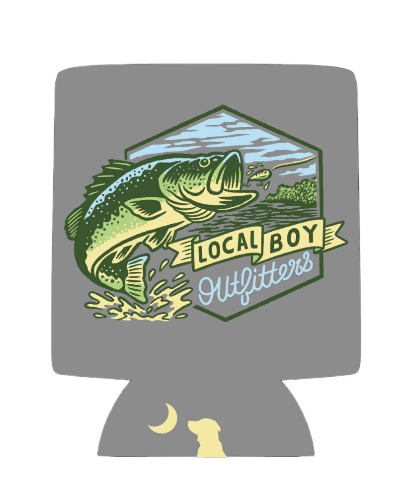 Local Boy - Big Bass Koozie