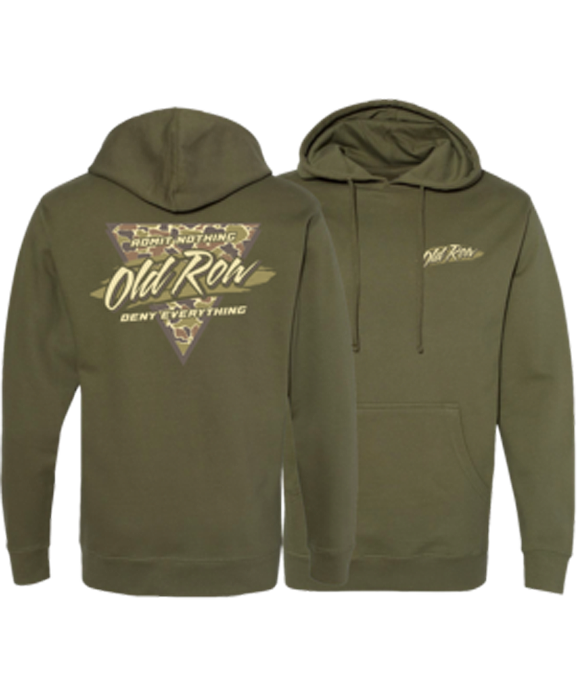 Old Row - Camo Retro Triangle Hoodie