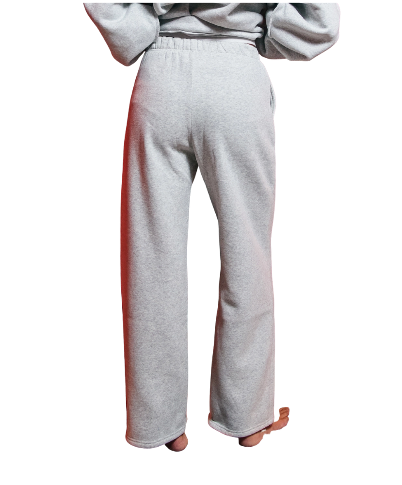 Whit Wide Leg Sweatpants