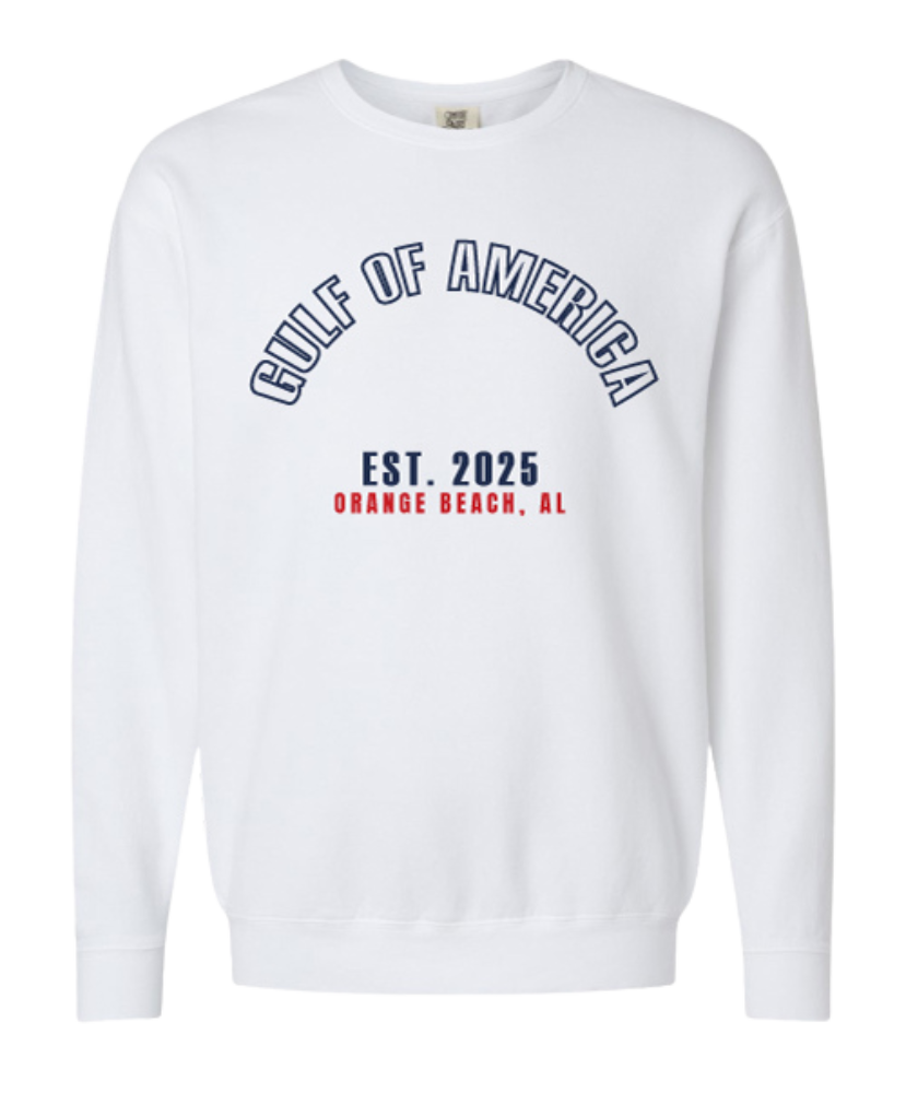 Gulf of America Simple Sweatshirt