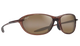 Maui Jim Polarized Sunglasses with brown frame and lenses on a white background