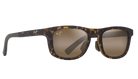 Maui Jim polarized Sunglasses with tortoiseshell frame on a white background