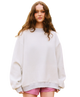 Solid Reversible Mock Neck Sweatshirt Top