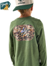 Burlebo - Youth Ducks Flying In LS Tee