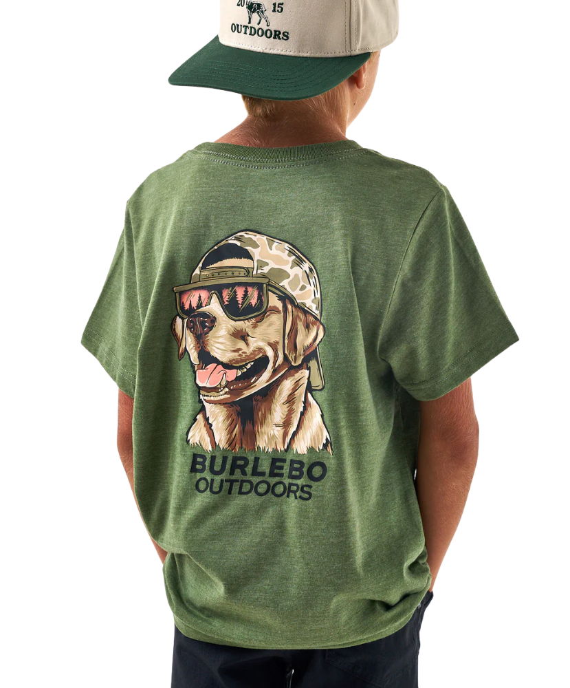 Burlebo - Youth Mallard Camo Dog Tee