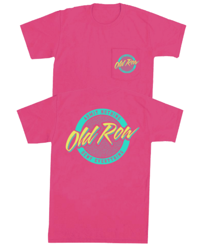 Old Row - Circle Logo Pocket Tee