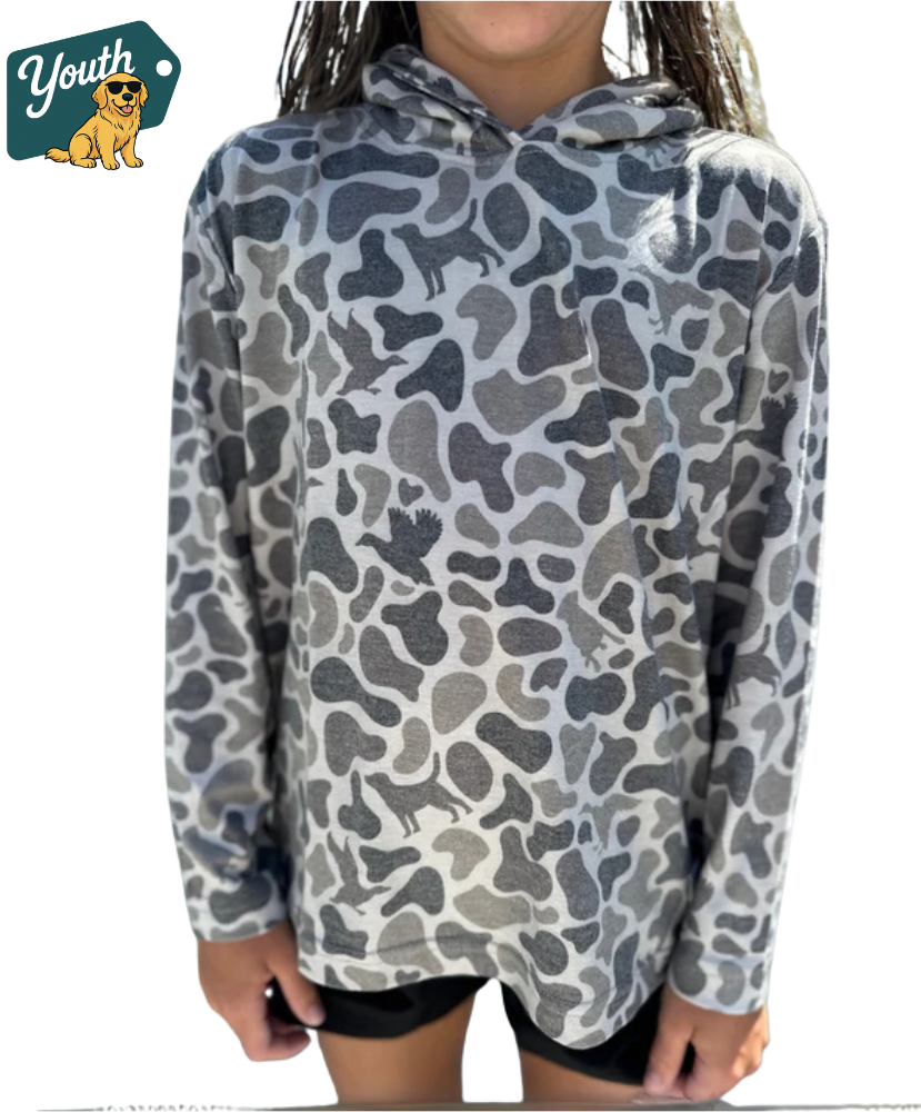 Combat Waterfowl -  Youth Hooded Performance Shirt