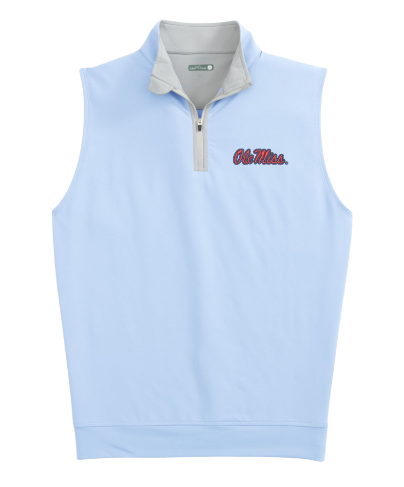 GenTeal - Ole Miss Venture Performance Quarter Zip Vest