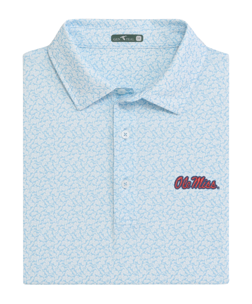 GenTeal - Ole Miss Helmet Havoc Performance Polo