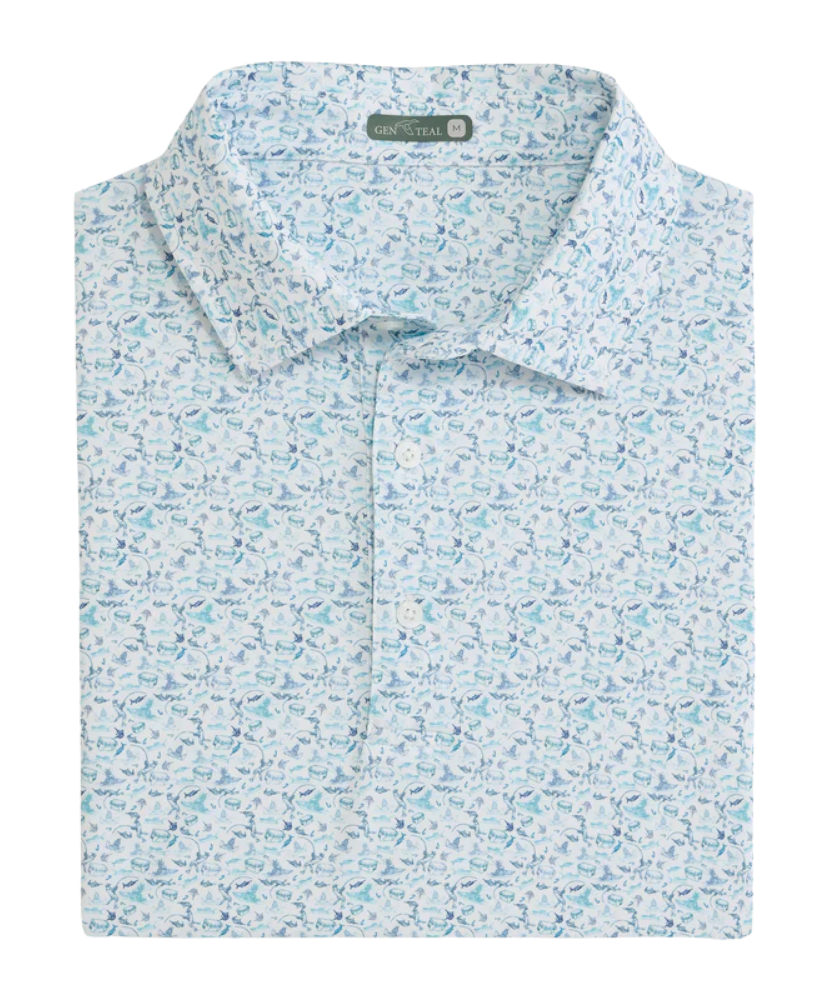 Genteal Apparel - Offshore Performance Polo