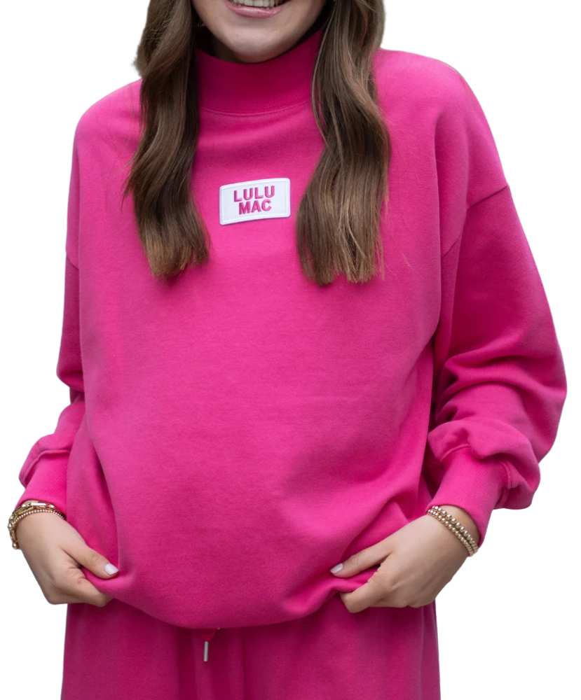 Lulu Mac - Terry Cloth Mockneck