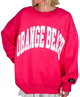 Lulu Mac - Orange Beach Puff Crewneck
