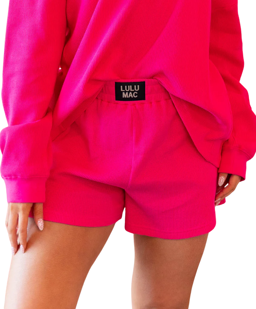 LULU MAC - Waffle Shorts