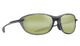 Maui Jim polarized Sunglasses with green HT lenses and black frame on a white background